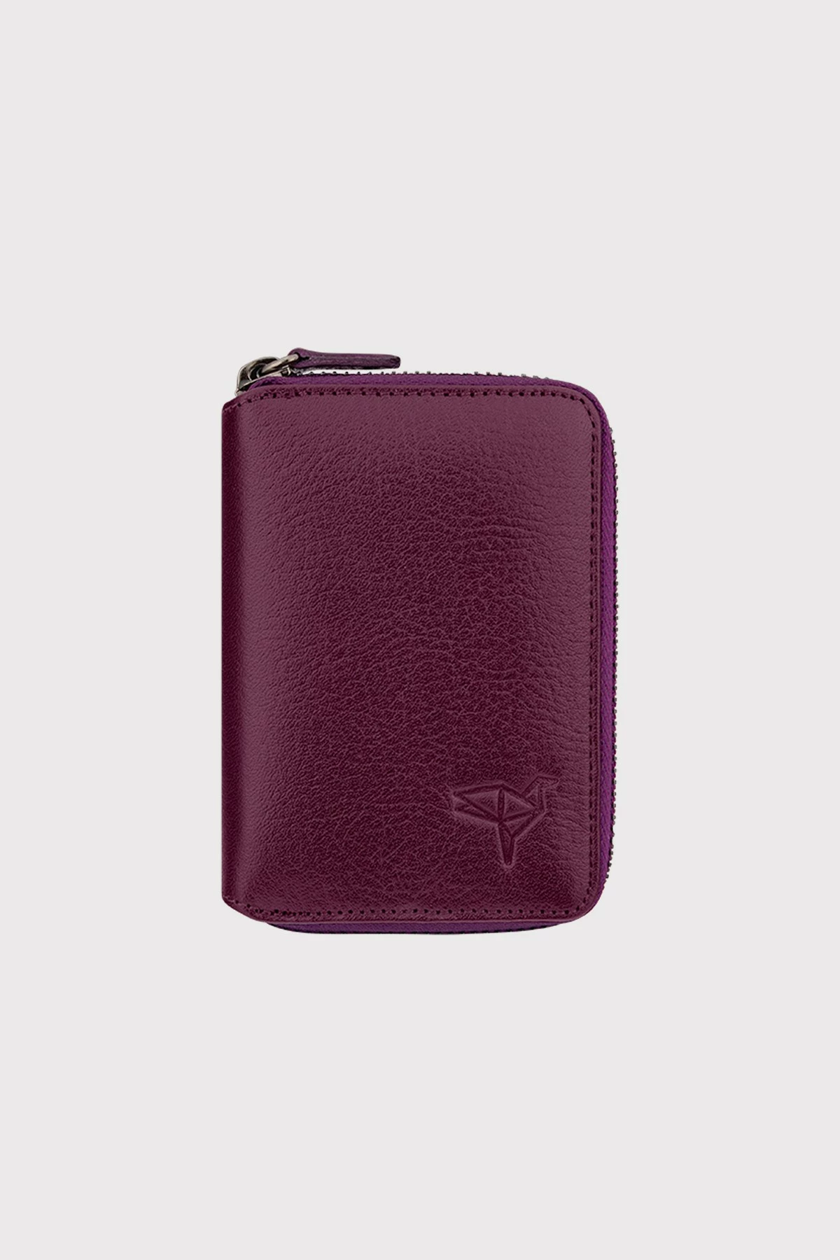 Mbajtës kartelash Zoozie Bags, zinxhir, ngjyrë damson
