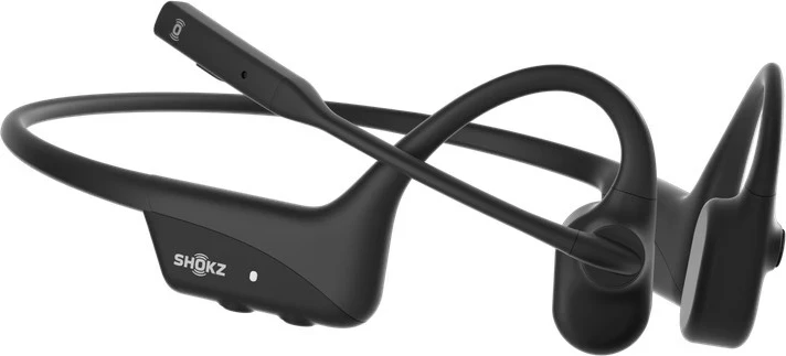Kufje SHOKZ OpenComm2 UC 2025 Upgrade, Bluetooth, Wireless, Mikrofon Boom, E zezë