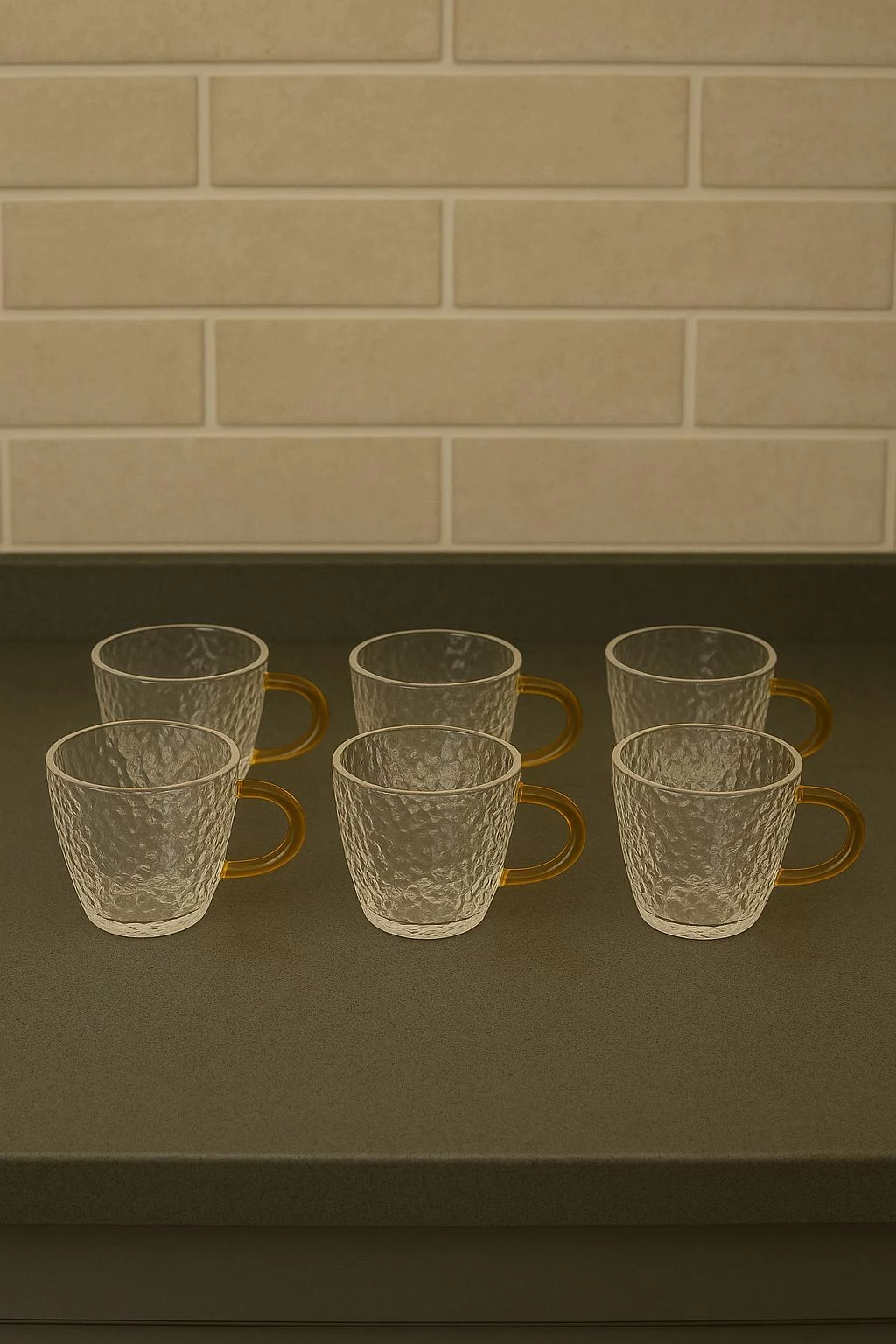 Set gotash çaji (6 copë), Hermia Concept, PDZBR0124