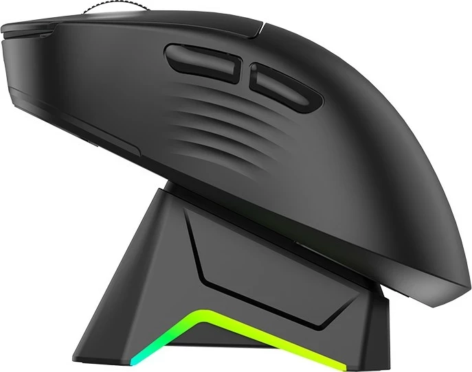 Maus gaming Tracer GameZone Nord, wireless/USB-C, 12000 DPI, e zezë