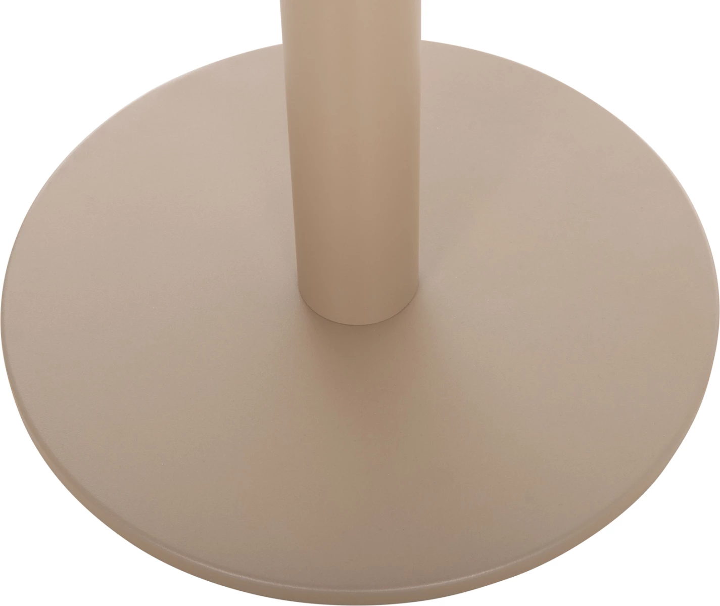 Baza e rrumbullakët për tavolinë, alumin, ngjyrë kapuçino, FH476.25, 45x72cm