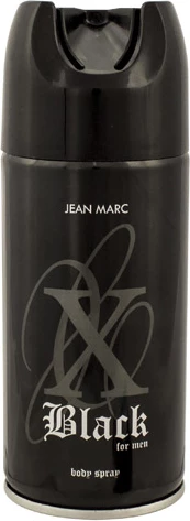 Deodorant spray për meshkuj Jean Marc X Black 150ml