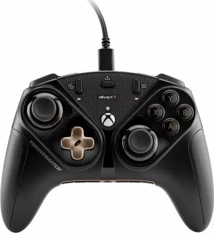Gamepad Thrustmaster eSwap X2, me kabllo, për PC/Xbox, Hot-Swap, me vibrim, i zi