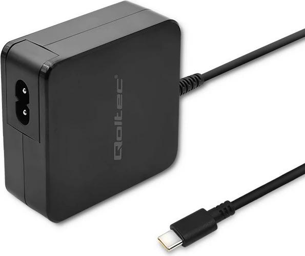 Furnizues energjie Qoltec 51027, 65W, USB Type-C, Power Delivery, i zi
