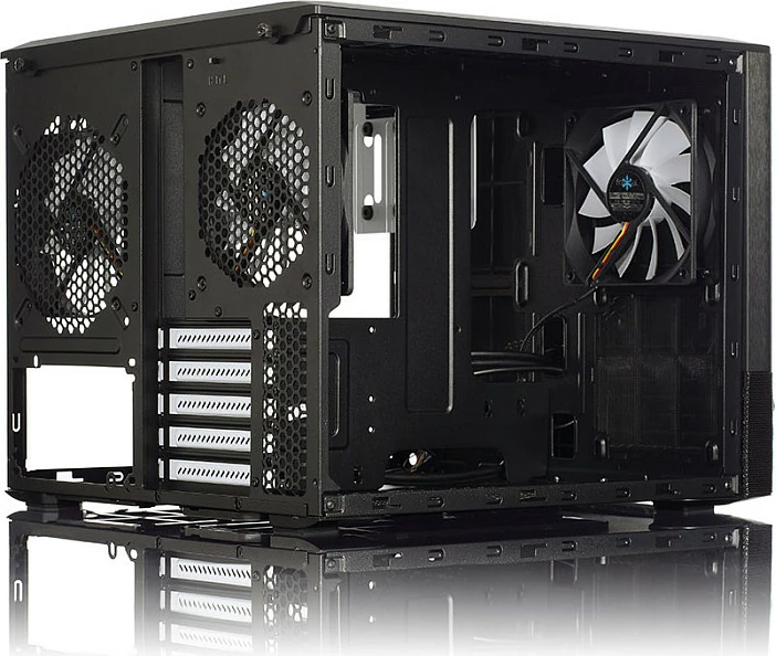 Kasë Fractal Design NODE 804, Cube, micro ATX, e zezë