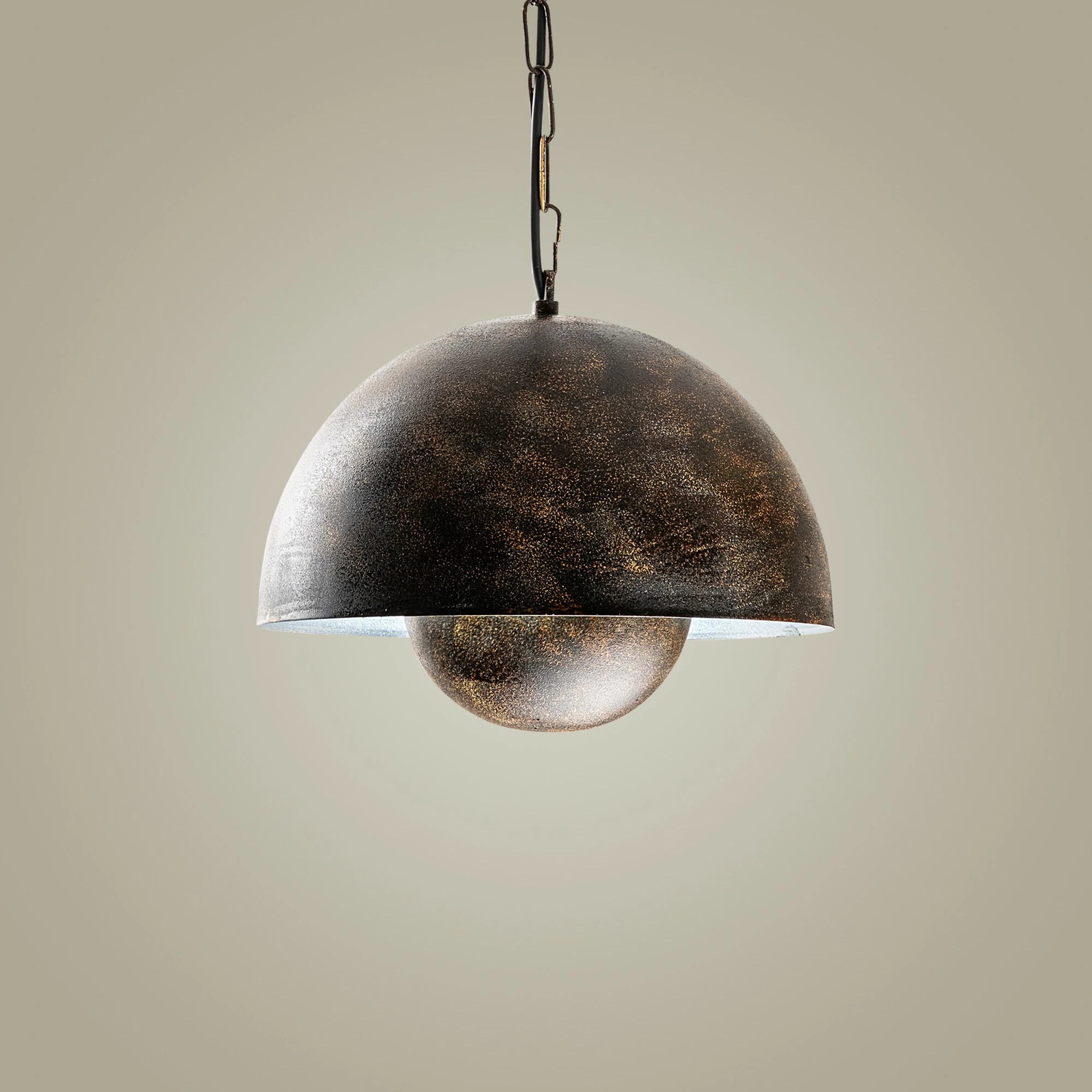 Llambë tavani Opviq, metal, ngjyrë antike, KURE-30-15-NUS-2676-RETRO
