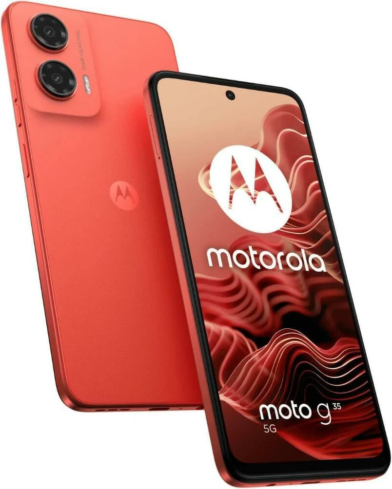 Celular Motorola Moto G35 4GB 128GB 5G Guava Red