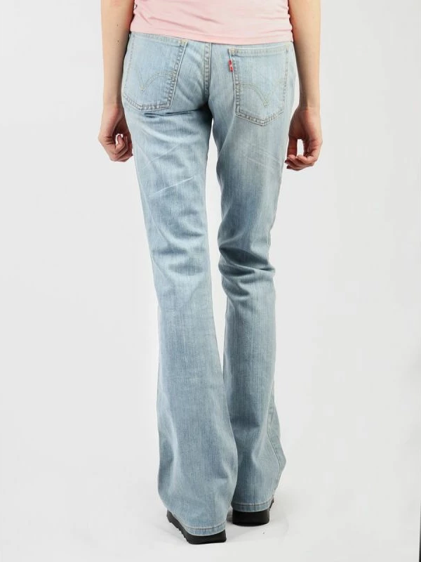 Pantallona Levi's Bootcut për femra, blu [Madhësia: W26 L34]