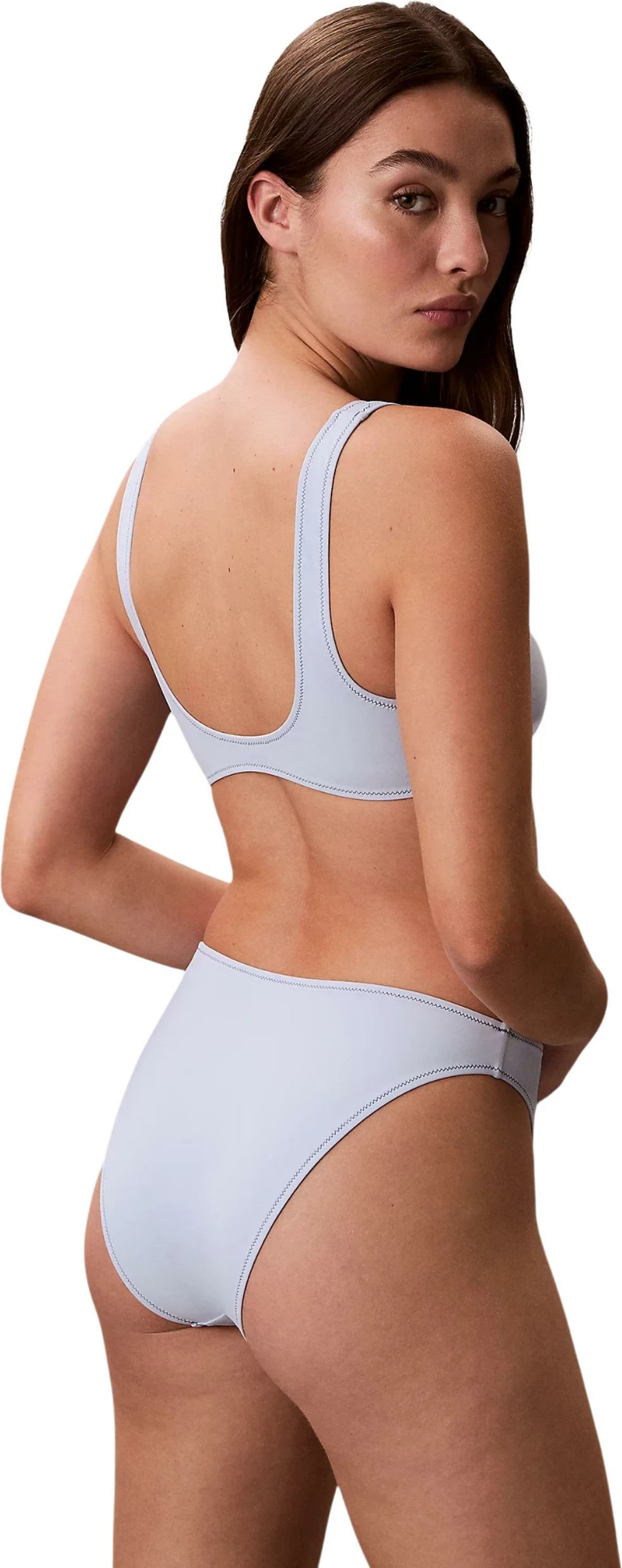 Bikine për femra Calvin Klein Jeans LV00Q61147, blu e zbehtë [Madhësia: M]
