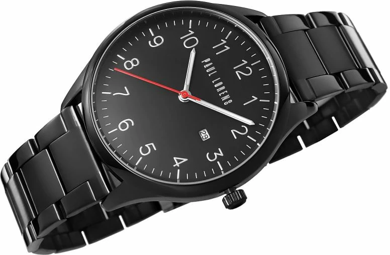 Orë dore për meshkuj Paul Lorens, e zezë