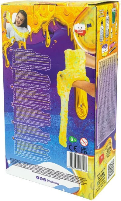 Set DIY slime ndijor Tuban 6-në-1, multikolor