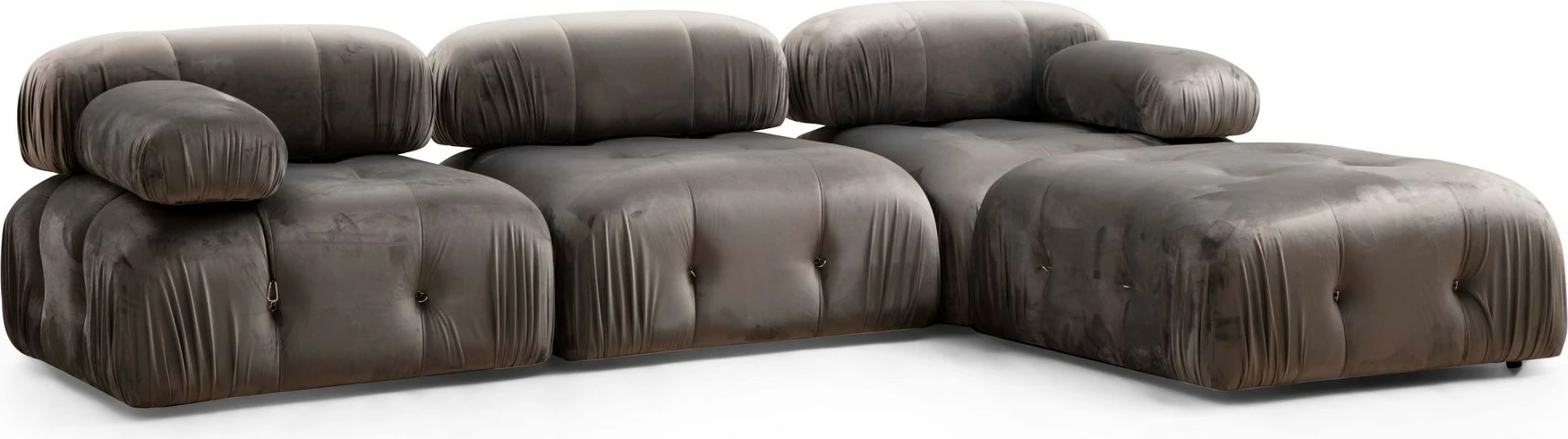 Puf Bubble, ngjyrë gri, Tuffet Atelier del Sofa