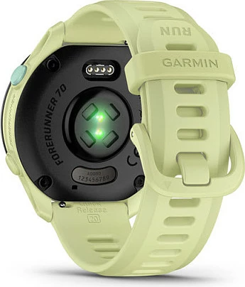 Smartwatch Garmin Forerunner 70, AMOLED 1.2", GPS, rrip silikoni, Lime