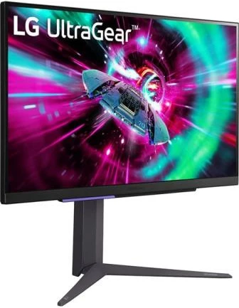 Monitor LG 27GR93U-B / 27GR93UB (27GR93U-B.AEU) 27 inç, ekran i sheshtë TFT/LCD, klasë energjie F, e zezë