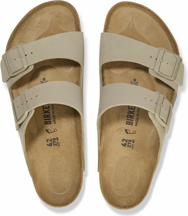 Papuqe për femra Birkenstock, të kafëta