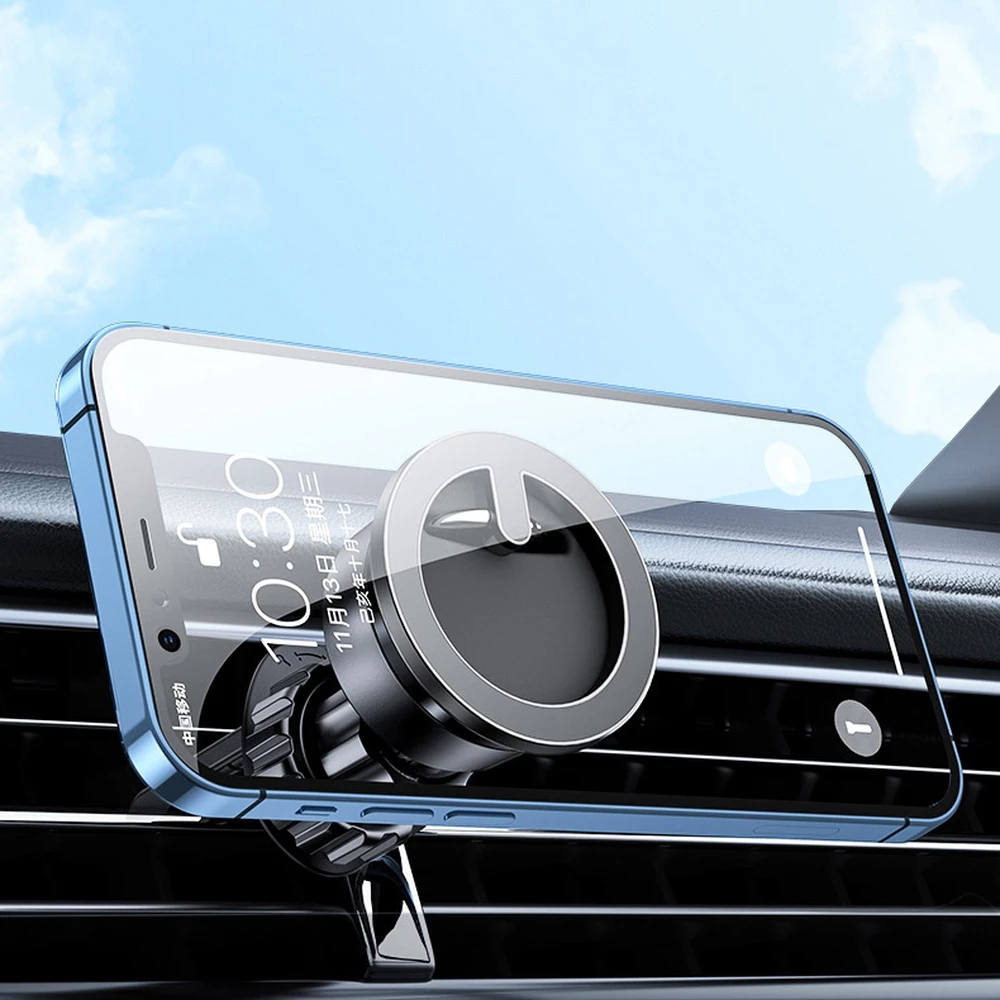 Mbajtës magnetik për celular Joyroom JR-ZS294, për ventilim makine, i zi