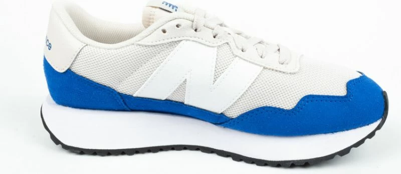 Atlete për meshkuj New Balance M MS237PL1, të bardha dhe blu marine [Madhësia: 39.5]