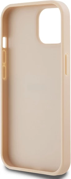 Mbështjellës DKNY Mono Stripe & Metal Logo për iPhone 15 Plus / 14 Plus, Rozë