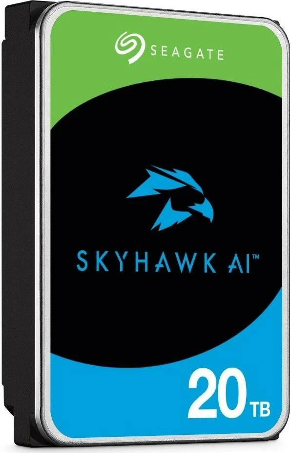 Disk Seagate SkyHawk AI 20TB, Serial ATA III, 3.5", green-grey