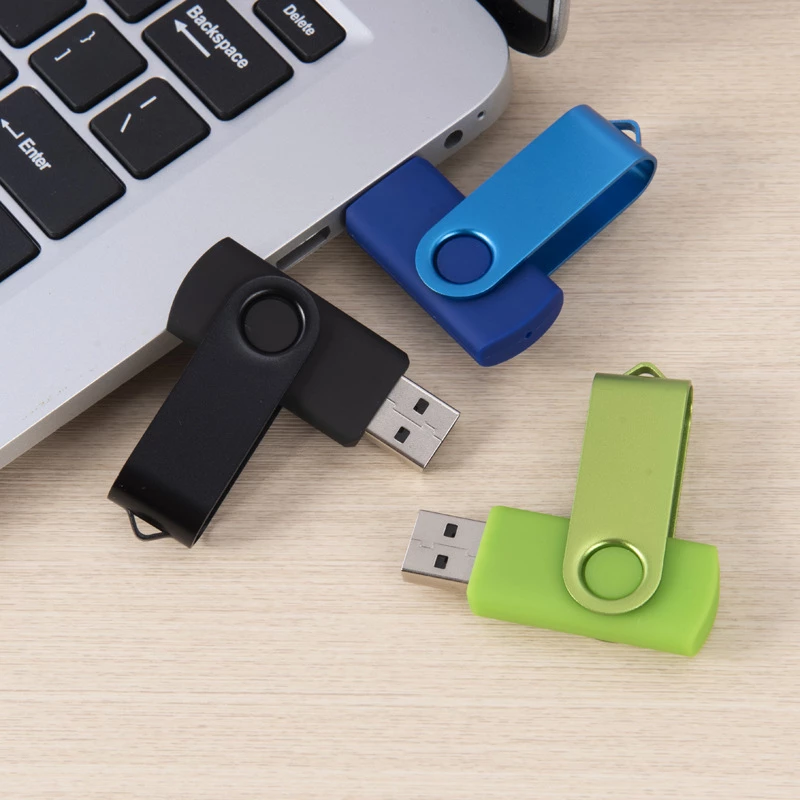 USB Flash Drive 8GB Metalik me Dizajn Premium dhe Kuti Dhuratë