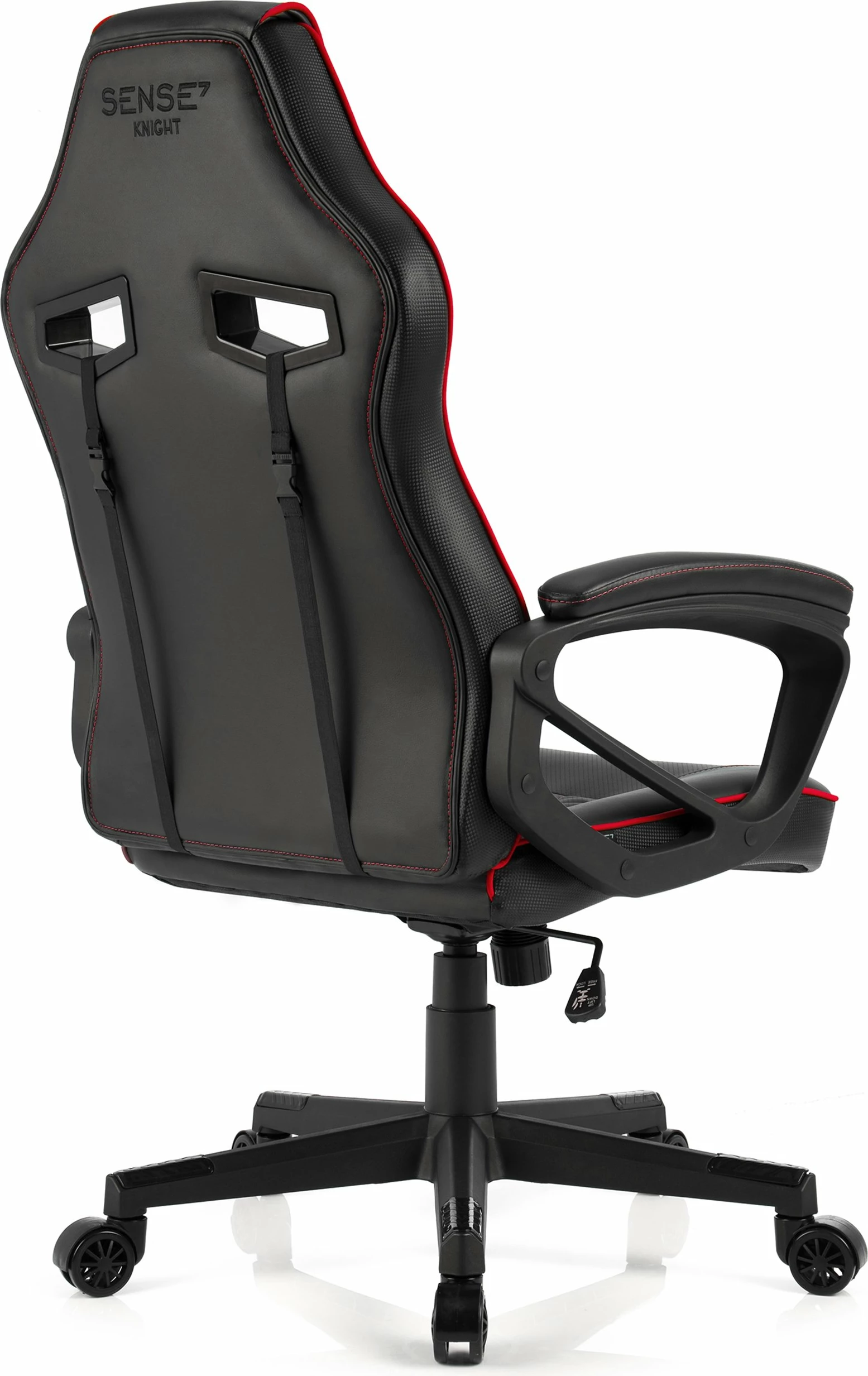 Karrige gaming SENSE7 Knight, 120 kg, lëkurë eko, e zezë/kuqe