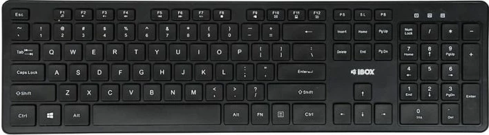 Tastierë + mi pa tela iBox Workstation Pro Kit, e zezë
