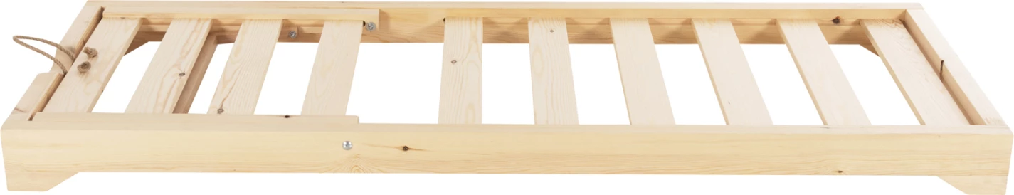 Shezlong profesional për plazh, dru pishe, IKARIA FH6115.01, 80x208x32-100H cm