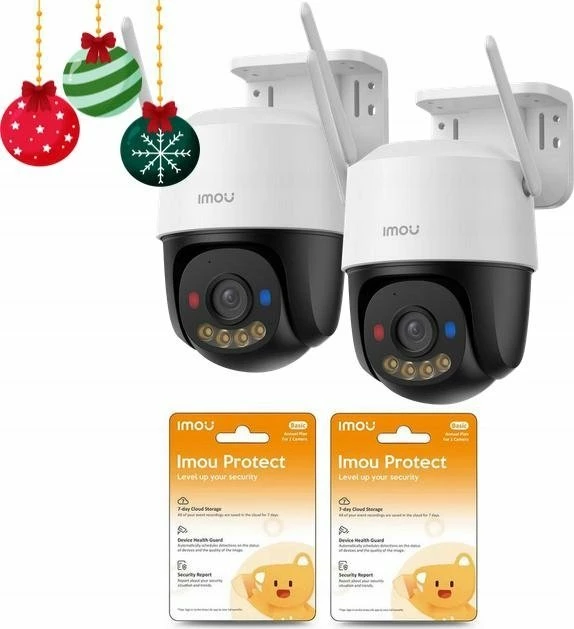 Kamerë sigurie IP PTZ IMOU Cruiser SC 4G LTE IPC-K7FP-5H0TE, 5MP, 3.6mm, IR 30m, e bardhë/zezë 2
