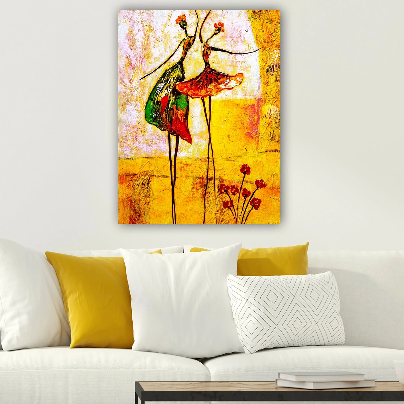 Pikturë dekorative në kanavacë, shumëngjyrëshe, Wallity, 70x100cm