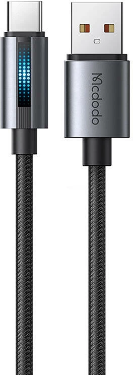 Kabllo Mcdodo CA-5180 USB-A në USB-C, 1.2m, e zezë
