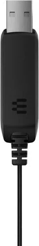 kufje me mikrofon, EPOS Sennheiser, Impact SC 230 USB (1000516), mono, me tel, për UC, kabllo 2–7 m, e zezë/argjendtë