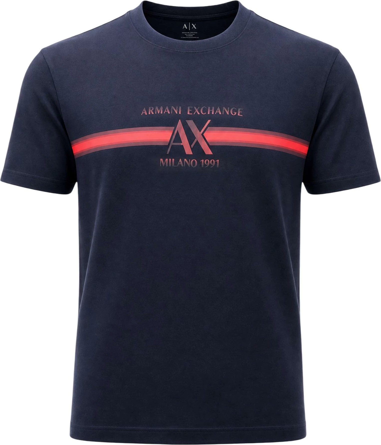 Maicë për meshkuj Armani Exchange XM003103 AF10356, blu [Madhësia: XS]