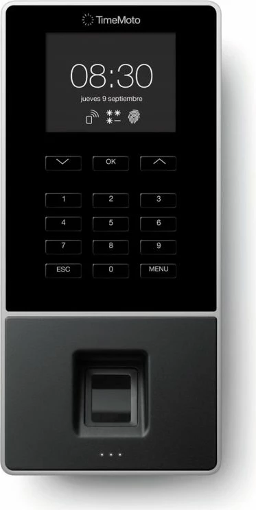 Pajisje kontrolli hyrje-dalje Safescan TimeMoto TM-626, e zezë