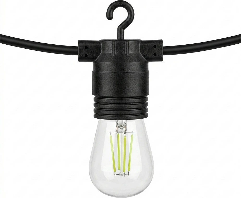 Poç LED Synergy21 S14, E27, 2W, dritë rozë