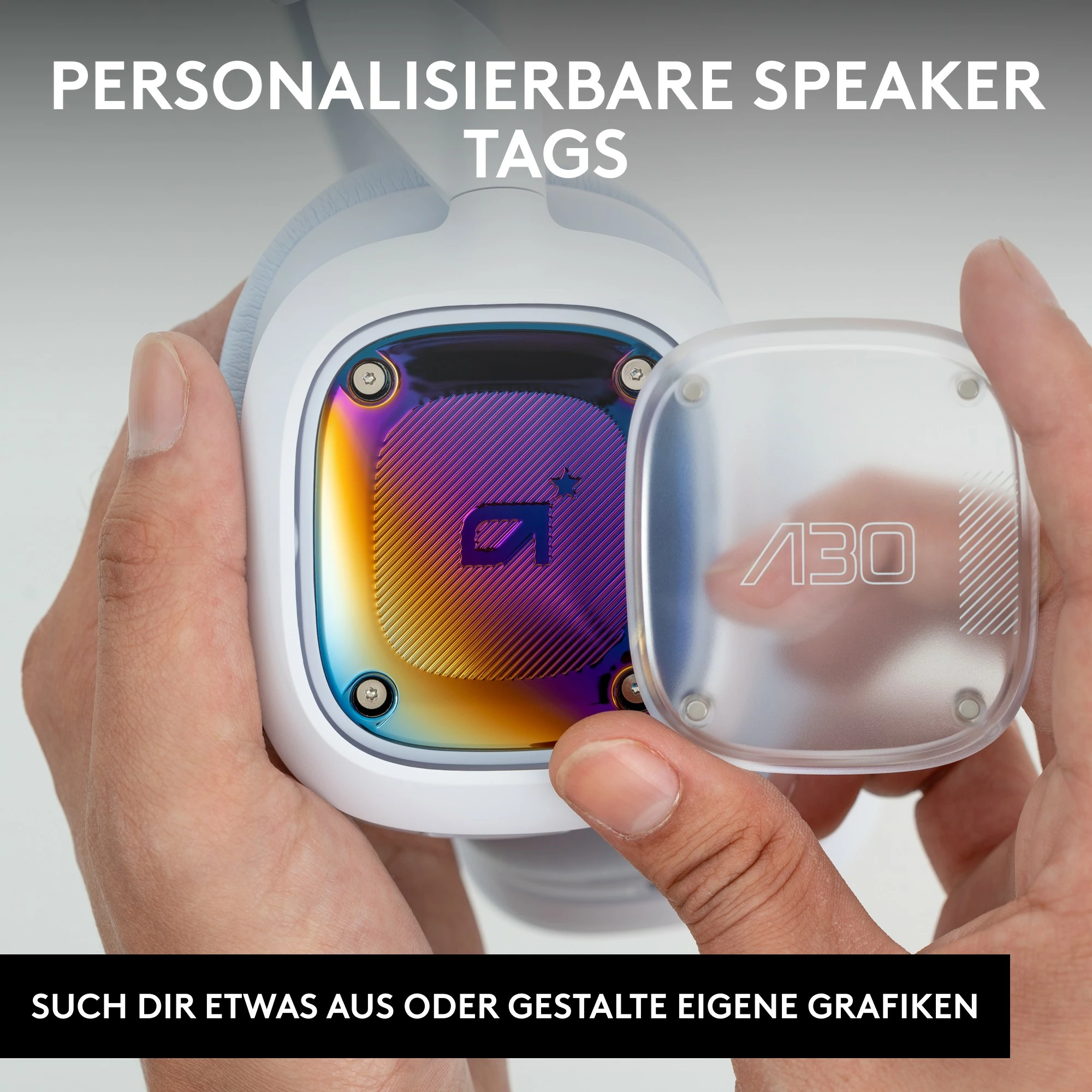 Kufje gaming ASTRO A30, Wired & Wireless, e bardhë