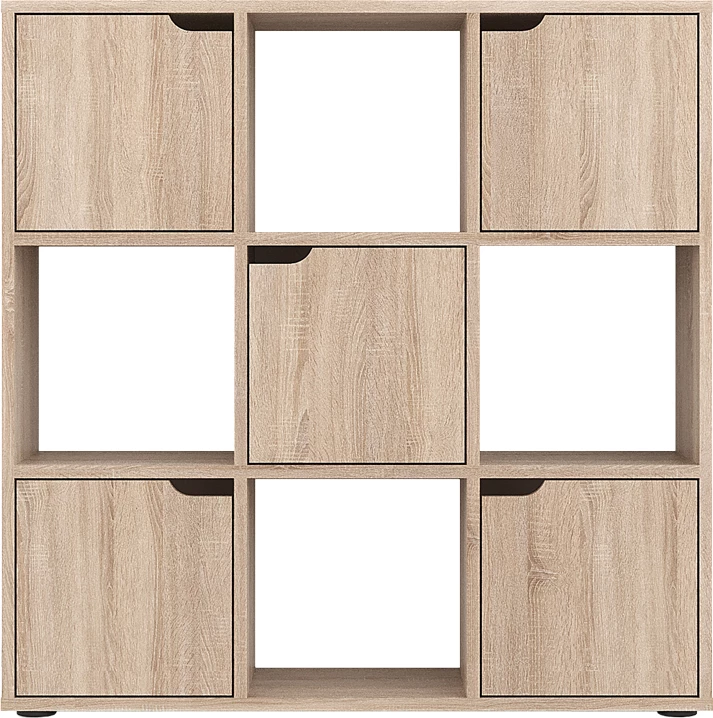 Raft librash Bookel, ngjyrë sonoma, 88.5x27.5x89.3cm