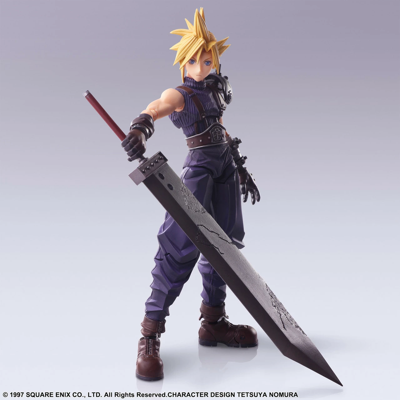 Figurinë aksion koleksionuese Square Enix Bring Arts Cloud Strife Final Fantasy VII Digital Plus Edition 15.2 cm