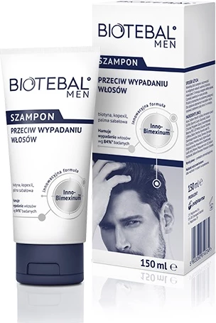 Shampon për meshkuj Biotebal kundër rënies së flokëve 150ml