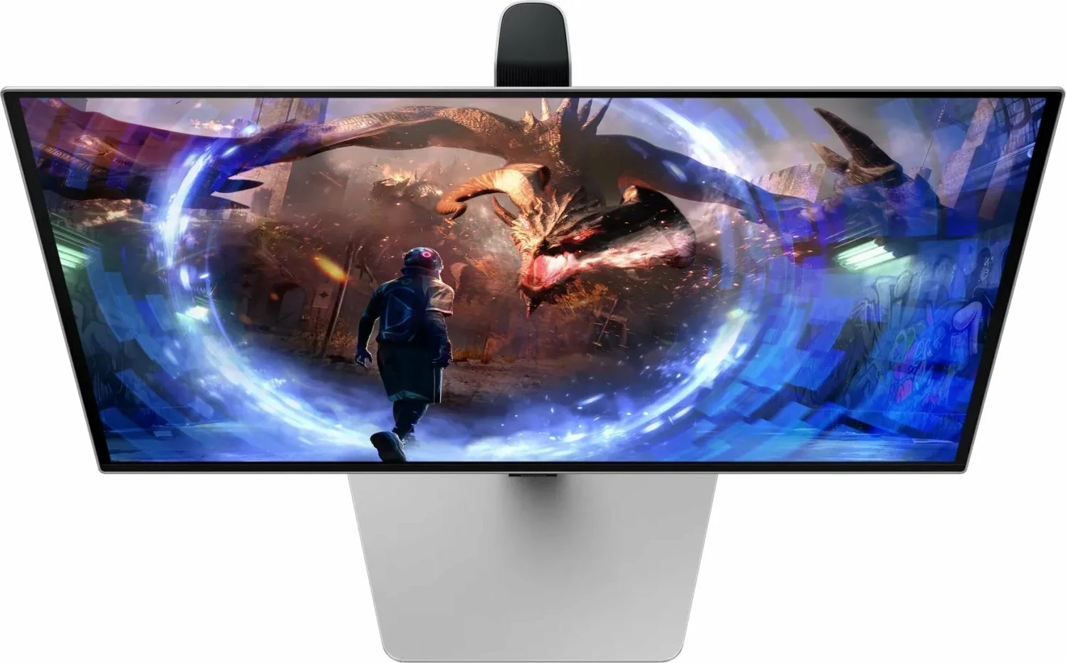 Monitor gaming Samsung Odyssey OLED G6 LS27DG602SUXEN 27\" WQHD 360Hz, i zi dhe gri