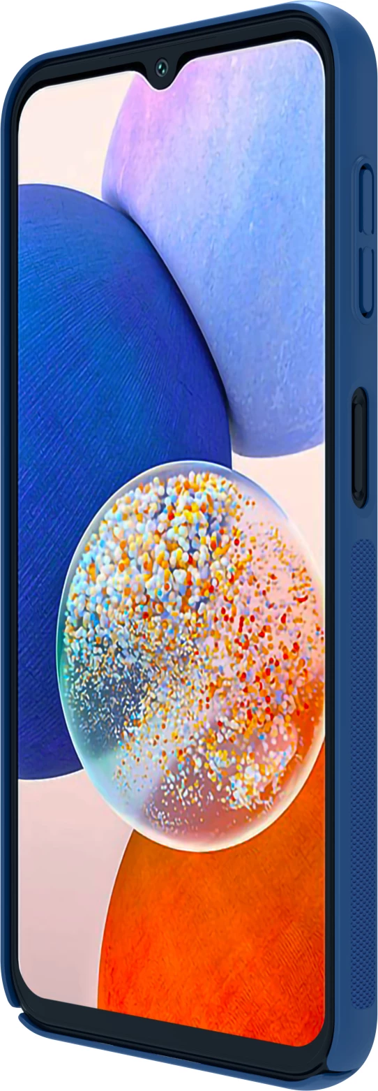 Mbështjellës Nillkin CamShield Case për Samsung Galaxy A14 5G / Galaxy A14, me kapak kamere, Kaltër