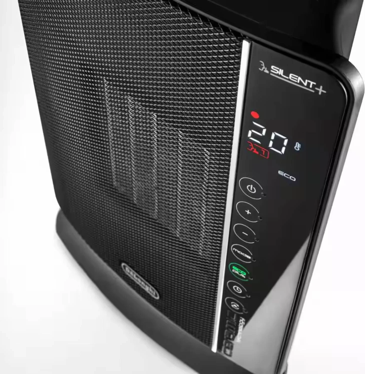 Ngrohës me ventilator, DeLonghi, DCH7993ER.BC, 2400 W, për dhoma deri 70 m³, funksion Eco, i zi 3
