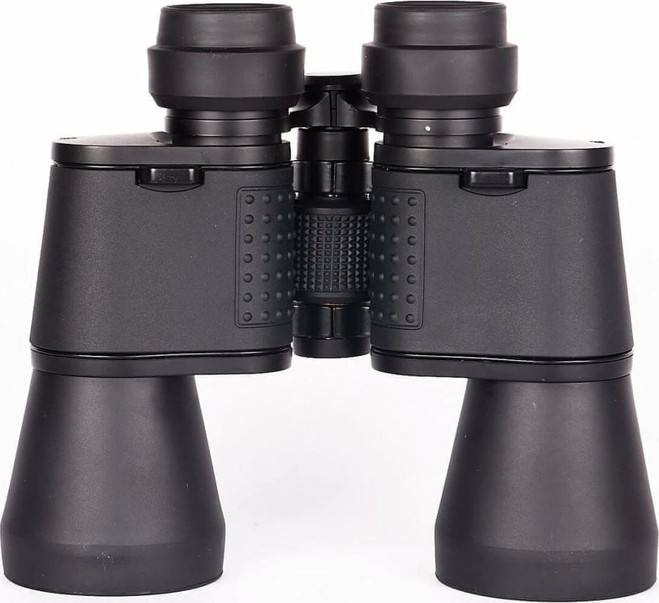 Lornetë Focus Bright 12x50, e zezë, set me çantë, rrip dhe leckë pastrimi