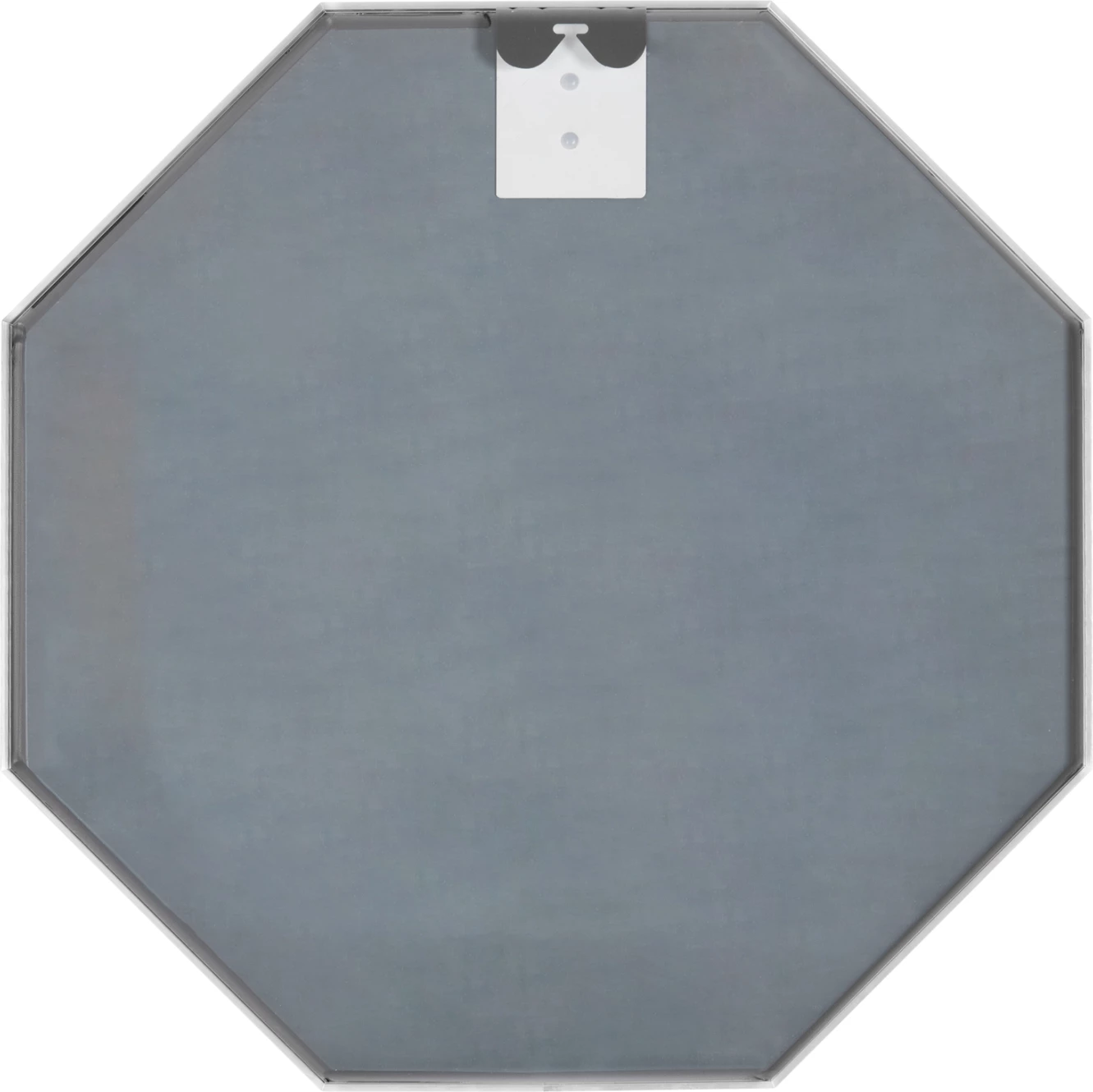 Pasqyrë muri oktagonale, kornizë argjendi, FH9583.40, 55.5x2.5x55.5 cm