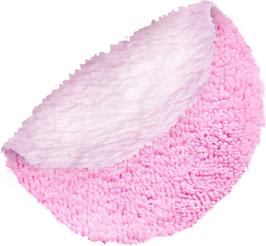 Pads kozmetike të ripërdorshme Glov Dual Fiber për femra, 5 copa rozë