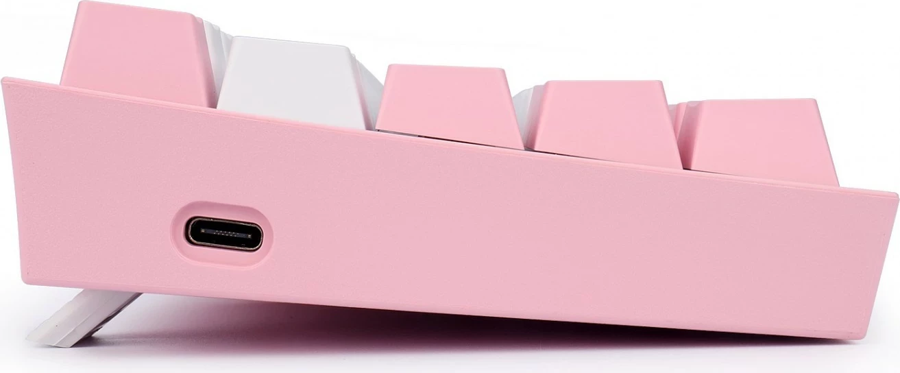 Tastierë mekanike Redragon Fizz Pro K616, RGB, wireless/wired, e bardhë-rozë