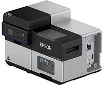 Printer etiketash Epson ColorWorks C8000e, inkjet me ngjyra, 600 x 1200 DPI, 300 mm/s, Ethernet/USB, zi/gri