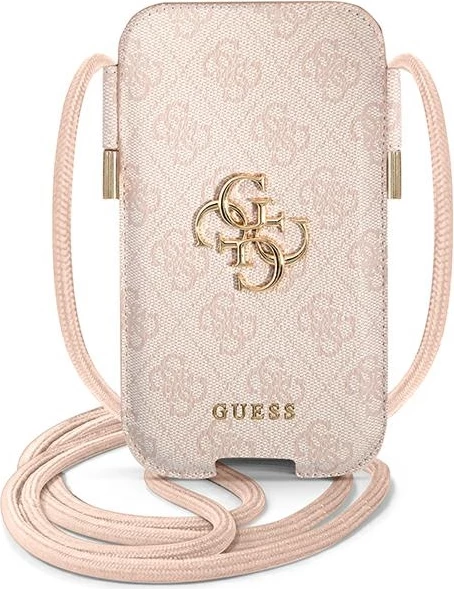 Mbështjellës Guess GUPHL4GMGPI për iPhone 12 Pro/13 Pro, 6.7", rozë