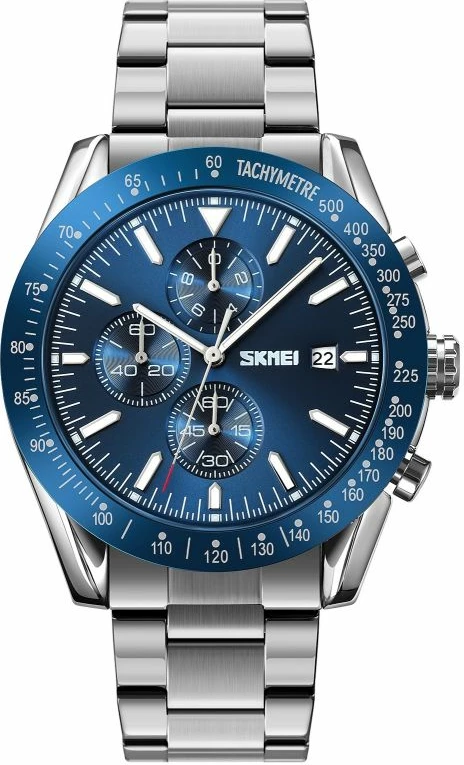 Orë dore për meshkuj Skmei, argjendtë