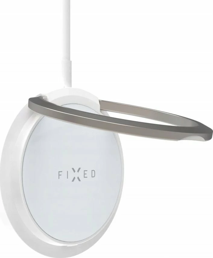 Karikues pa tela Fixed MagPad FIXMPAD2-WH 15W USB-C MagSafe/Qi, i bardhë
