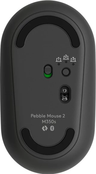Set maus e tastierë Logitech Pebble 2 Combo për Mac, Wireless, Bluetooth, QWERTZ, Graphite